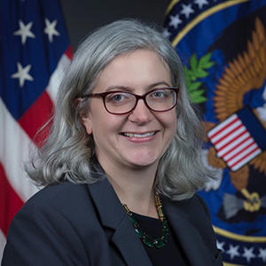 Erin Sikorsky, Schar School of Policy and Government adjunct professor and depurty director of the Center for Climate and Security (CCS)